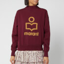 Isabel Marant Étoile Women's Moby Sweatshirt - Burgundy