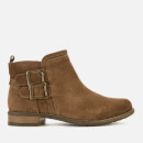 Barbour Women's Sarah Suede Low Buckle Boots - Caramel