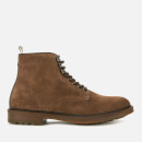 Barbour Men's Seaburn Derby Suede Lace Up Boots - Tobacco