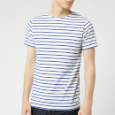 Armor Lux Men's Hoëdic Marinière T-Shirt - Blanc/Etoile