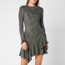 Philosophy di Lorenzo Serafini Women's Sparkle Ruffle Dress - Black