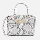 Guess Women's Carina Society Satchel - Pink Python