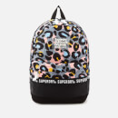 Superdry Women's Repeat Series Montana Backpack - Grey Marl Liona Leopard