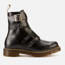 Dr. Martens Women's Blake II Leather Buckle Chelsea Boots - Black
