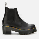 Dr. Martens Women's Rometty Leather Chunky Sole Chelsea Boots - Black