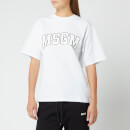 MSGM Women's Large Logo T-Shirt - Optical White