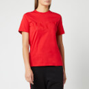 MSGM Women's Basic T-Shirt - Red