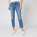 BOSS Women's J30 Corona Stretch Denim Jeans - Mid-Light Blue