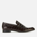 Vagabond Women's Frances Embossed Leather Heeled Shoes - Brown