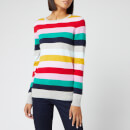 Joules Women's Asha Rainbow Crew Neck Jumper - Multi