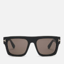 Tom Ford Women's Fausto Sunglasses - Shiny Black/Smoke