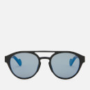 Moncler Men's Acetate Sunglasses - Black/Blue Mirror