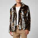 Neil Barrett Men's Abstract Fur Jacket - Animal