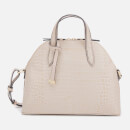 Radley Women's Gallery Road-Faux Croc Medium Zip Top Multiway Bag - Dove Grey Croc