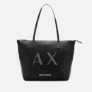 Armani Exchange Women's Kendall Studs Shopping Tote Bag - Black
