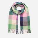 Joules Women's Bracken Check Scarf - Dark Pink Check