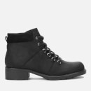 Clarks Women's Orinoco Demi Leather Hiking Style Boots - Black