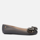 Melissa Women's Space Love Flower Ballet Flats - Black