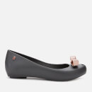 Melissa Women's Ultragirl Chrome Tie Ballet Flats - Black