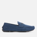 Emporio Armani Men's Suede Driving Shoes - Midnight