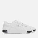 Puma Women's Cali Bold Trainers - Puma White/Metallic Gold