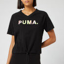 Puma Women's Chase V Short Sleeve T-Shirt - Puma Black