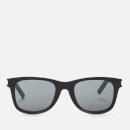Saint Laurent Men's Classic Acetate Sunglasses - Black/Grey