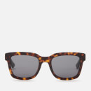 Gucci Men's Acetate Square Frame Sunglasses - Havana/Green/Grey