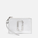 Marc Jacobs Women's Top Zip Multi Wallet - Silver