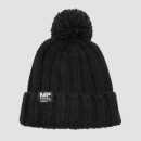 Gorro Com Pompom - Preto
