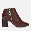 Whistles Women's Pippa Side Zip Boots - Brown