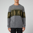 JW Anderson Men's JWA Animal Logo Jumper - Fossil