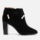 Ted Baker Women's Anaedi Suede Heeled Ankle Boots - Black