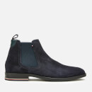 Tommy Hilfiger Men's Signature Hilfiger Suede Chelsea Boots - Midnight