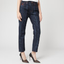 Vivienne Westwood Anglomania Women's New Harris Jeans - Wood Print