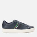 PS Paul Smith Men's Rex Leather Low Top Trainers - Dark Navy