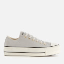 Converse Women's Chuck Taylor All Star Lift Ox Trainers - Mouse/Vintage White/Black