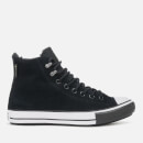 Converse Men's Chuck Taylor All Star Winter Waterproof Hi-Top Trainers - Black/White/Black