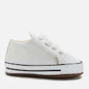 Converse Babies Chuck Taylor All Star Cribster Canvas Mid Trainers - White/Natural Ivory/White