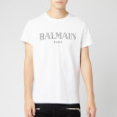 Balmain Men's Paris T-Shirt - Blanc