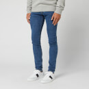 Balmain Men's Slim Coin Back Pocket Jeans - Marine
