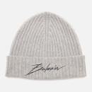 Balmain Men's Signature Beanie - Gris Chene