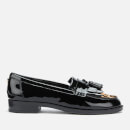 Dune Women's Greatly Leather Loafers - Black
