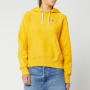 Champion Women's Small Script Hooded Sweatshirt - Golden Rod