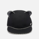 Karl Lagerfeld Women's Choupette Ears Zip Cap - Black
