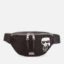 Karl Lagerfeld Women's K/Ikonik Nylon Bum Bag - Black