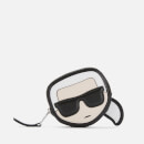 Karl Lagerfeld Women's K/Ikonik Coin Purse - Black