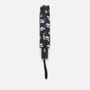Karl Lagerfeld Women's K/Ikonik Print Umbrella - Black