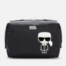 Karl Lagerfeld Women's K/Ikonik Wash Bag - Black