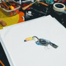 Make your Own Lino Printed Cushion Cover or T-Towel Creative Workshop for Two